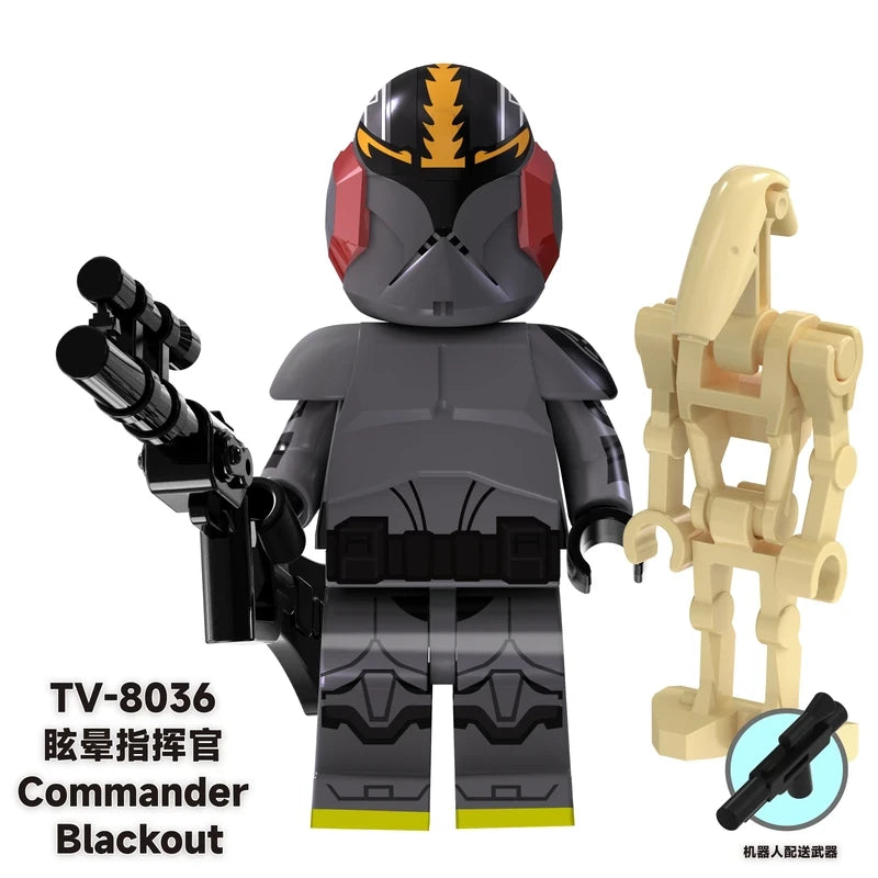 Commander Blackout TV TV-8036 Minifigures
