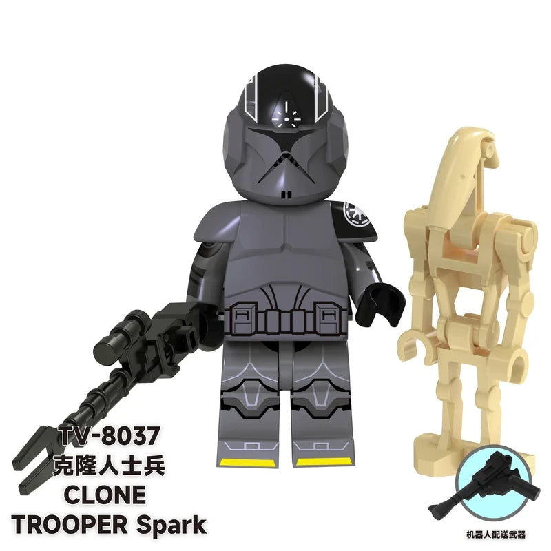 Spark TV TV-8037 Minifigures