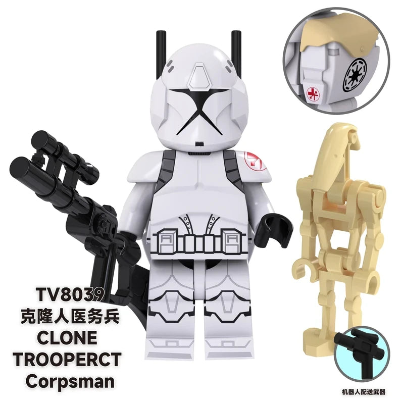 Clone Trooper Corpsman TV TV8039 Minifigures