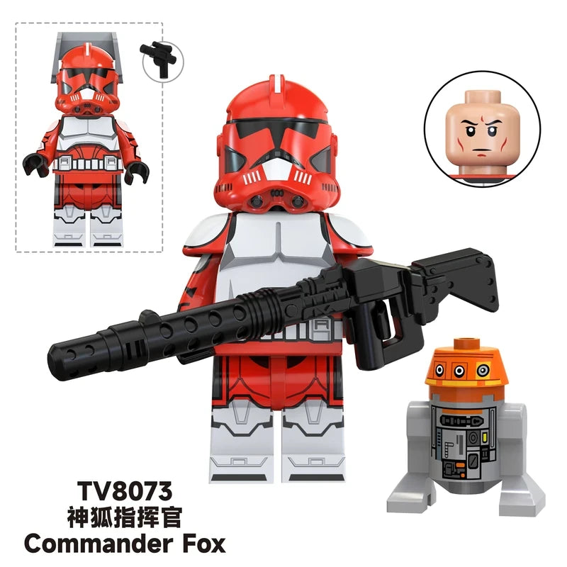 Commander Fox TV TV8073 Minifigures