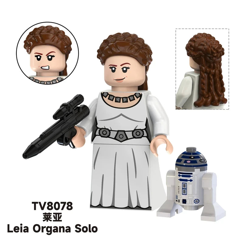 Leia Organa Solo TV TV8078 Minifigures