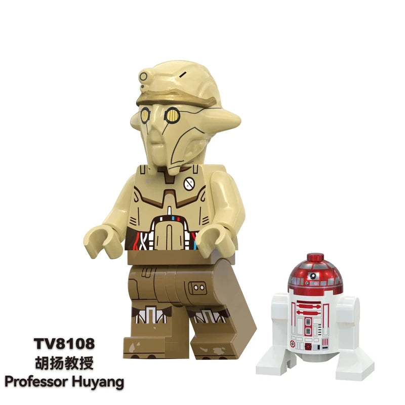 Professor Huyang TV TV-8108 Minifigures
