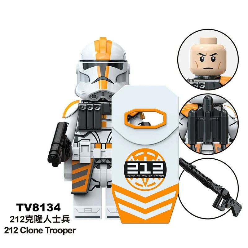 212th Attack Battalion Clone Trooper TV8134 Minifigures