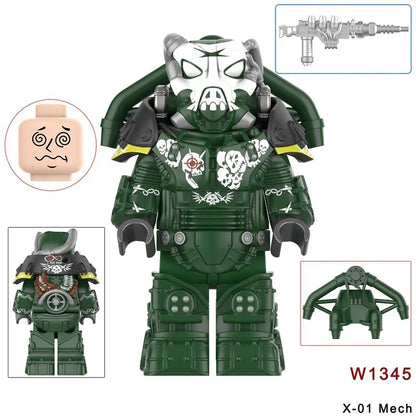 X-01 Mech Minifigures W1345 Games MiniFigure