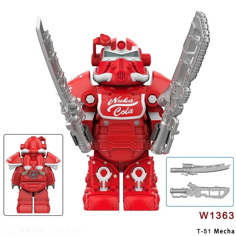 T-51 Mecha Minifigures W1363 Games MiniFigure