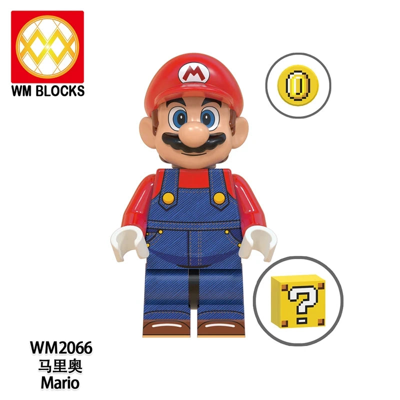 Mario minifigures WM2066 Mario Bros figure