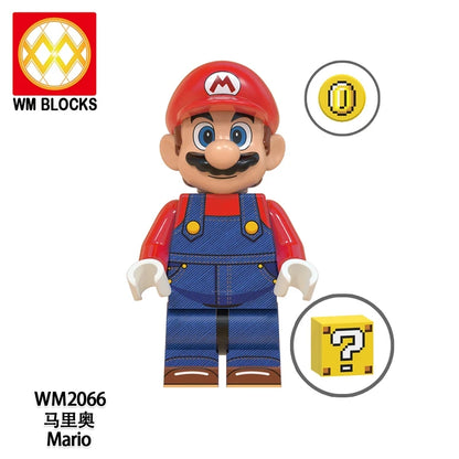 Mario minifigures WM2066 Mario Bros figure