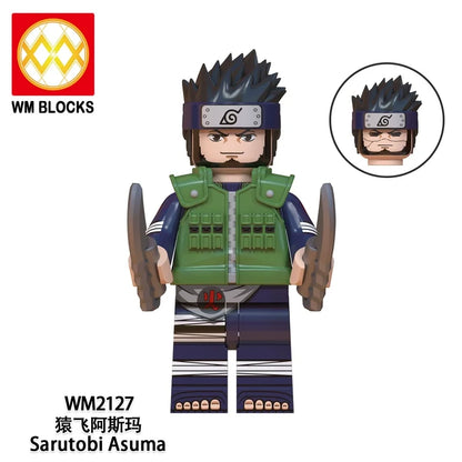 Sarutobi Asuma Minifigures WM2127 Naruto MiniFigure
