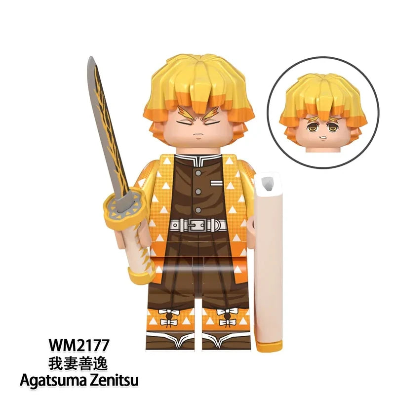 Zenitsu Agatsuma World Minifigures WM2177 Minifigures