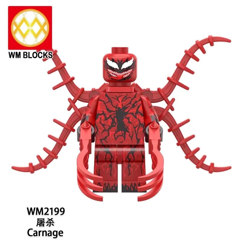Carnage Minifigures WM2199 Marvel MiniFigure