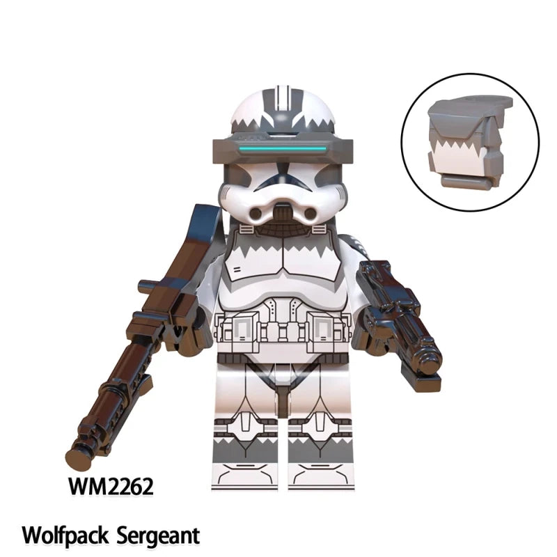 Wolfpack Sargeant minifigures WM2262 Star Wars figure
