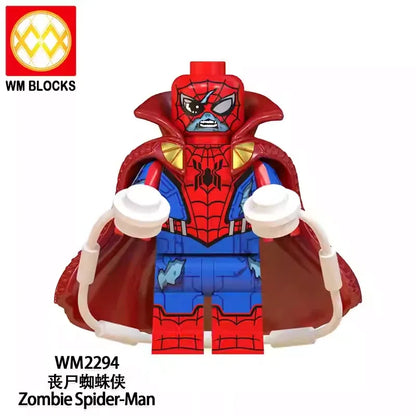 Zombie Spider-man Minifigures WM2294 Marvel MiniFigure