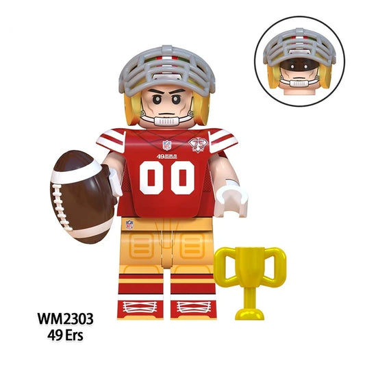 49ers Minifigures WM2303 Sports MiniFigure
