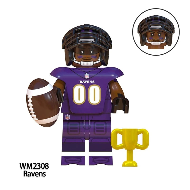 Ravens Minifigures WM2308 Sports MiniFigure