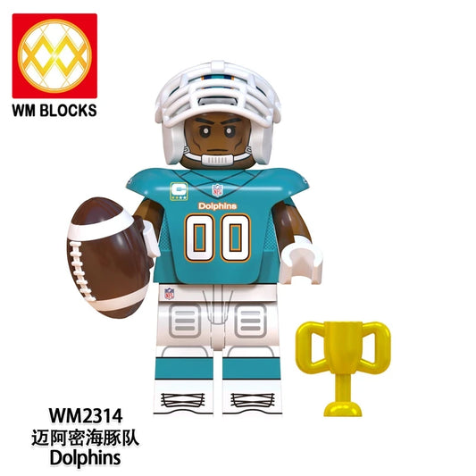 NFL Mini Figures WM2314 Dolphins