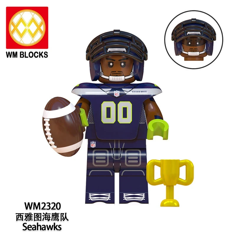 NFL Mini Figures WM2320 Seahawks