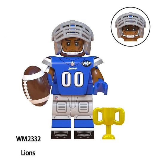 Lions Minifigures WM2332 Sports MiniFigure