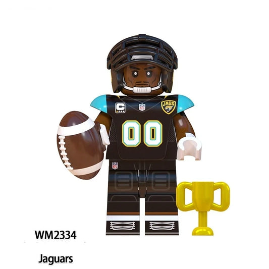 Jaguars Minifigures WM2334 Sports MiniFigure