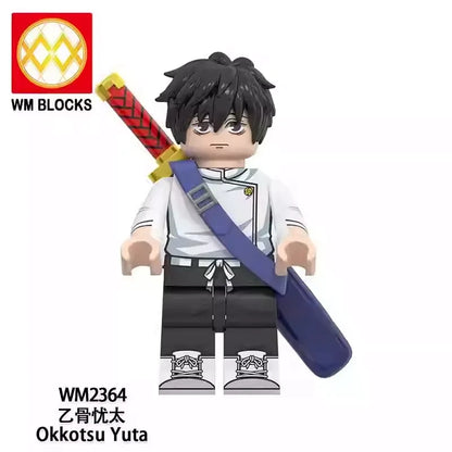Okkotsu Yuta Minifigures WM2364 AnimeManga MiniFigure
