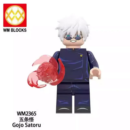 Gojo Satoru Minifigures WM2365 AnimeManga MiniFigure