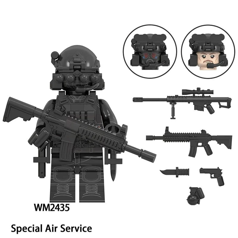 Special Air Service Minifigures WM2435 Military MiniFigure