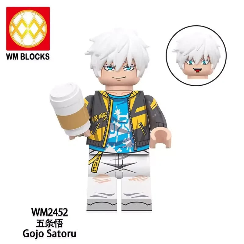 Gojo Satoru Minifigures WM2452 AnimeManga MiniFigure
