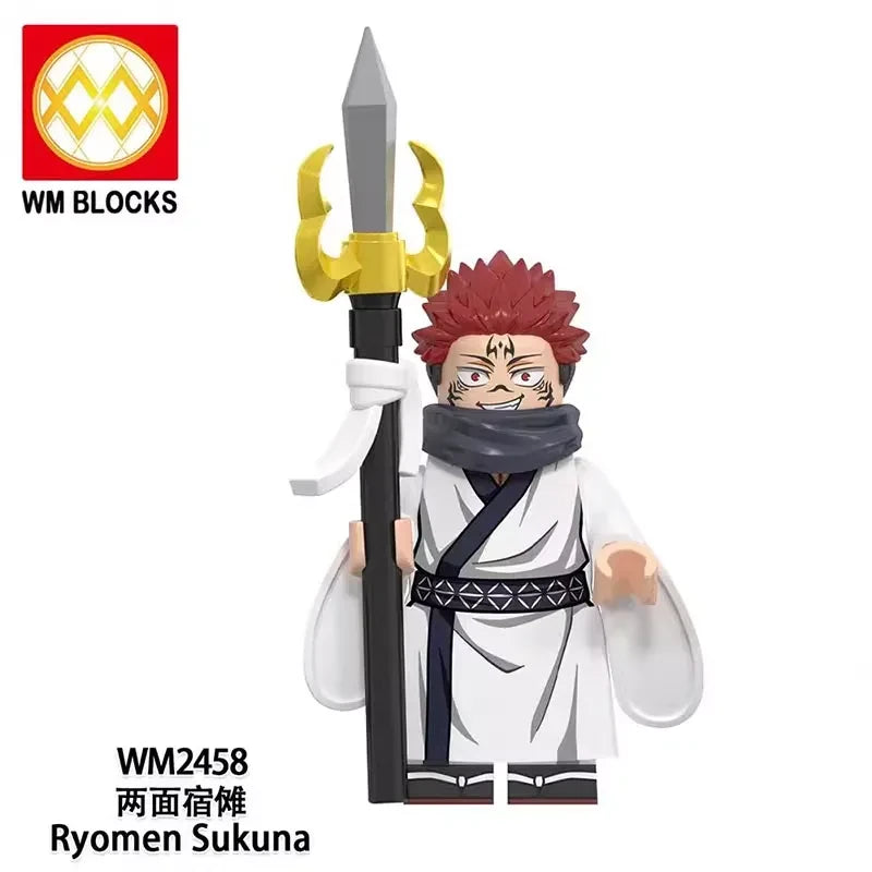 Ryomen Sukuna Minifigures WM2458 AnimeManga MiniFigure