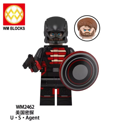 U.S. Agent Minifigures WM2462 Marvel MiniFigure