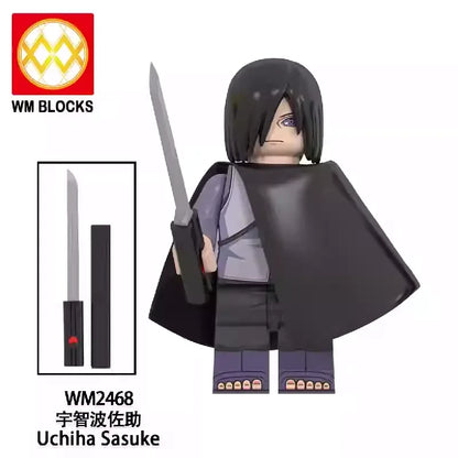 Uchiha Sasuke Minifigures WM2468 Naruto MiniFigure