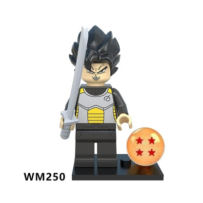 Vegeta Minifigures WM250 Dragon Ball MiniFigure