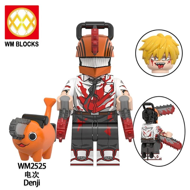 Denji Minifigures WM2525 AnimeManga MiniFigure