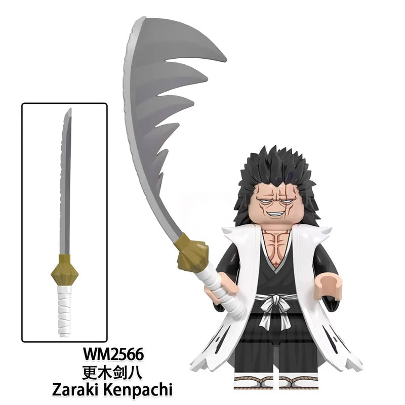 Zaraki Kenpachi Minifigures WM2566 AnimeManga MiniFigure