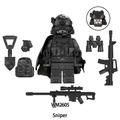 Sniper Minifigures WM2605 Military MiniFigure
