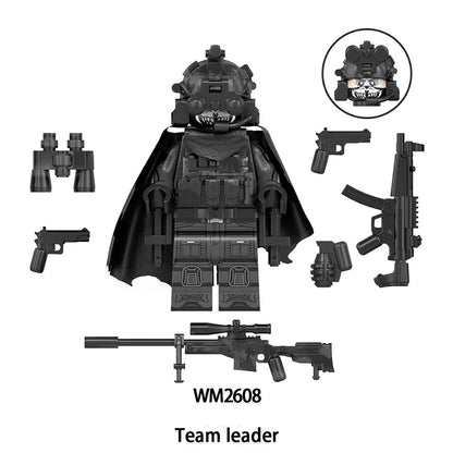 Team leader Minifigures WM2608 Military MiniFigure