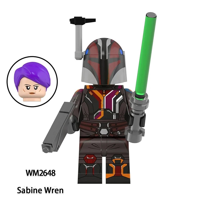 Sabine Wren (Ahsoka) minifigures WM2648 Star Wars figure