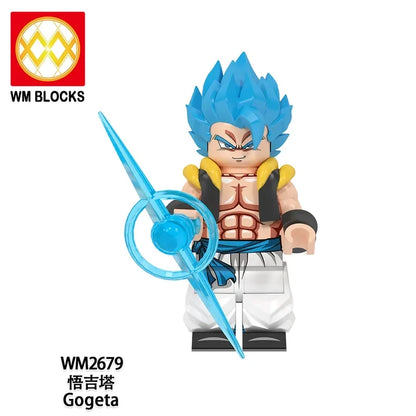 SSJ Blue Gogeta World Minifigures WM2679 Minifigures