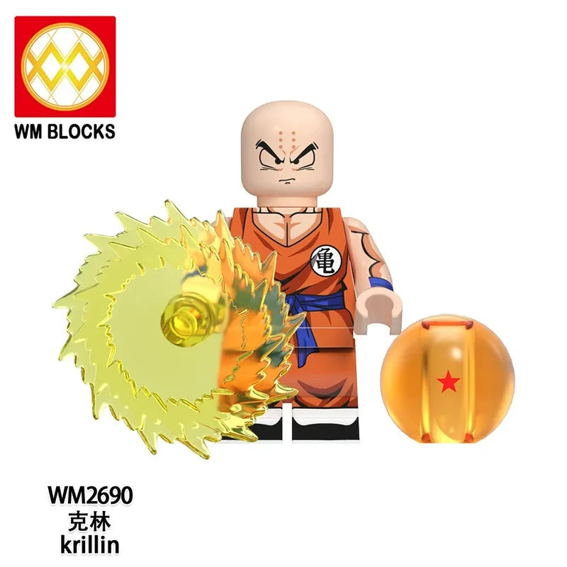 Krillin Minifigures WM2690 Dragon Ball MiniFigure