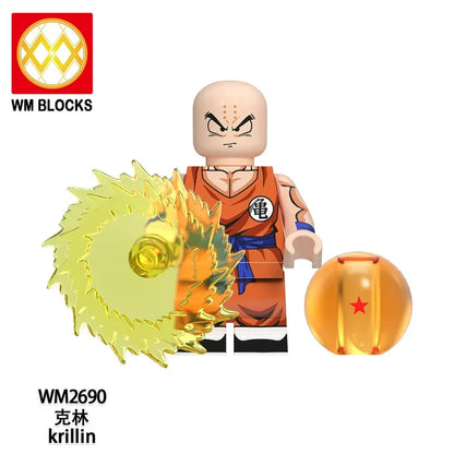 Krillin Minifigures WM2690 Dragon Ball MiniFigure