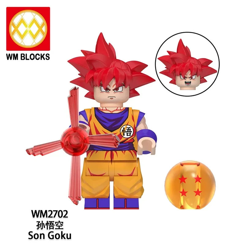 Son Goku Minifigures WM2702 Dragon Ball MiniFigure