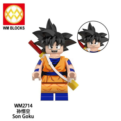 Son Goku Minifigures WM2714 Dragon Ball MiniFigure