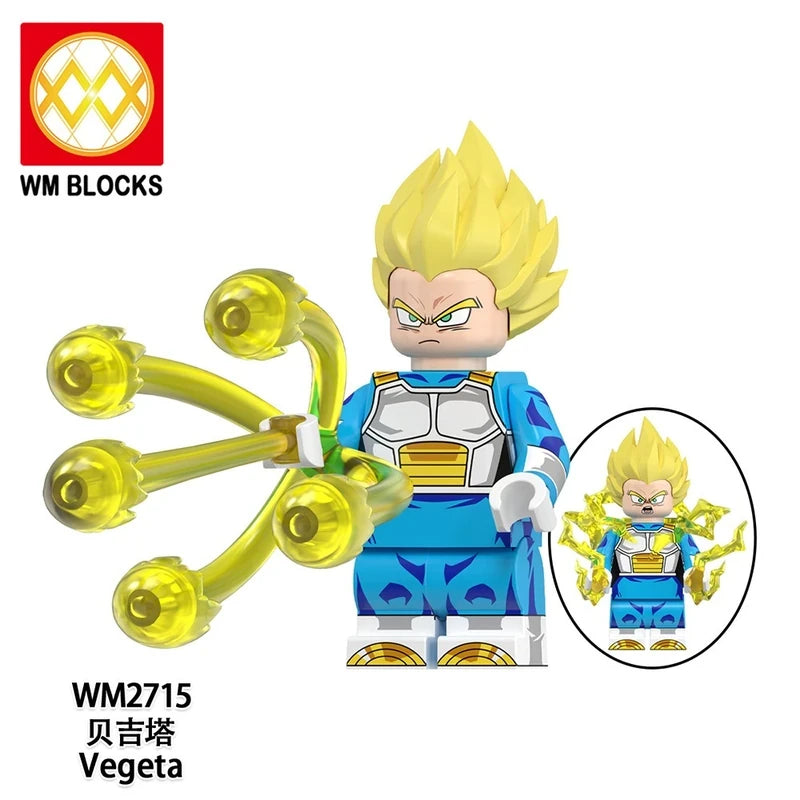 Vegeta Minifigures WM2715 Dragon Ball MiniFigure