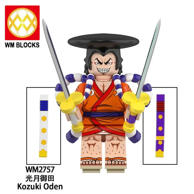 Kozuki Oden World Minifigures WM2757 Minifigures