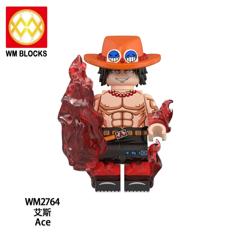 Portgas D. Ace World Minifigures WM2764 Minifigures