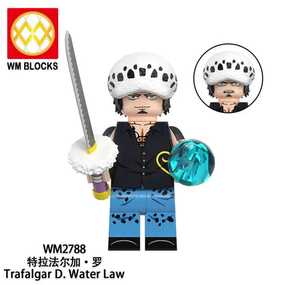 Trafalgar D. Water Law World Minifigures WM2788 Minifigures