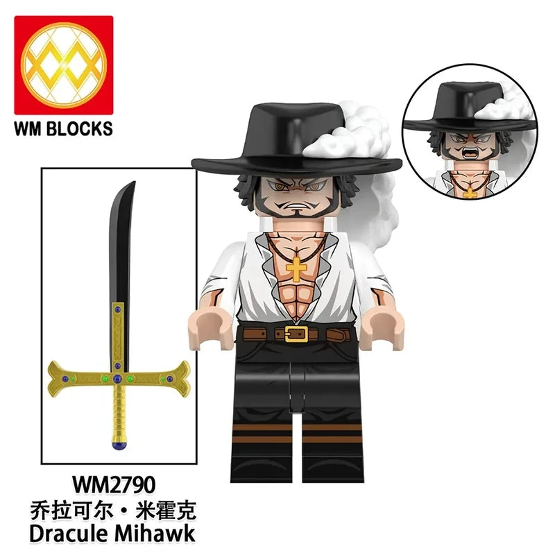 Dracule Mihawk World Minifigures WM2790 Minifigures