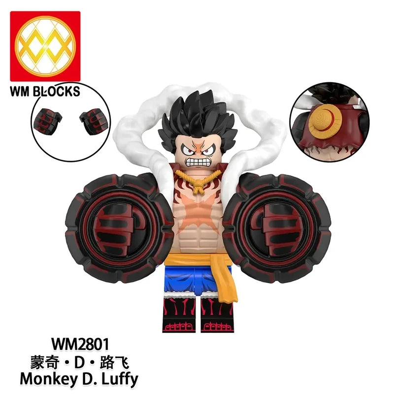 Monkey D. Luffy World Minifigures WM2801 Minifigures