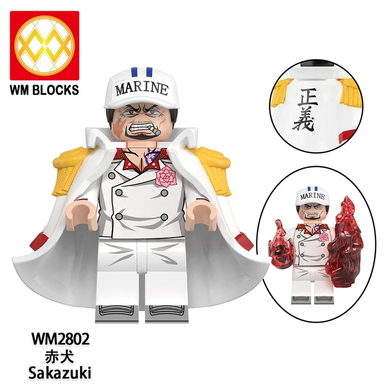 Akainu minifigures WM2802 One Piece figure