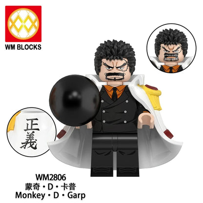 Monkey D. Garp minifigures WM2806 One Piece figure