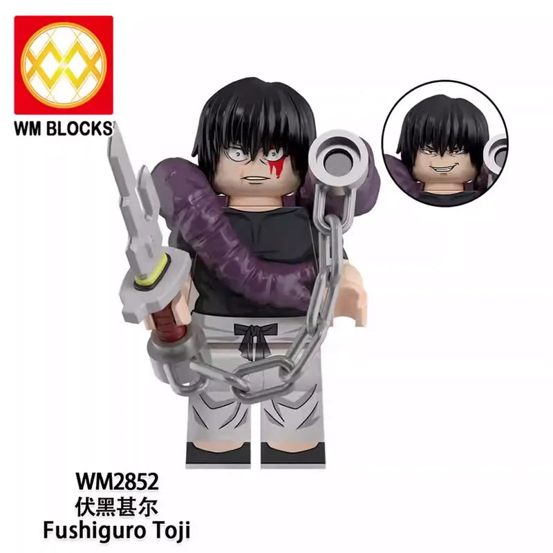Fushiguro Toji Minifigures WM2852 Anime/Manga MiniFigure