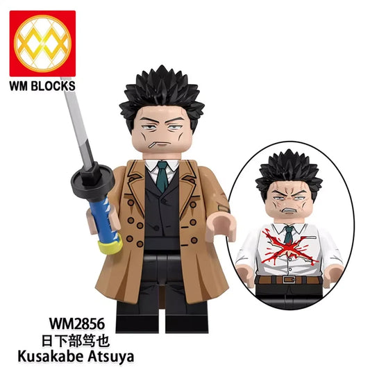 Kusakabe Atsuya Minifigures WM2856 Anime/Manga MiniFigure